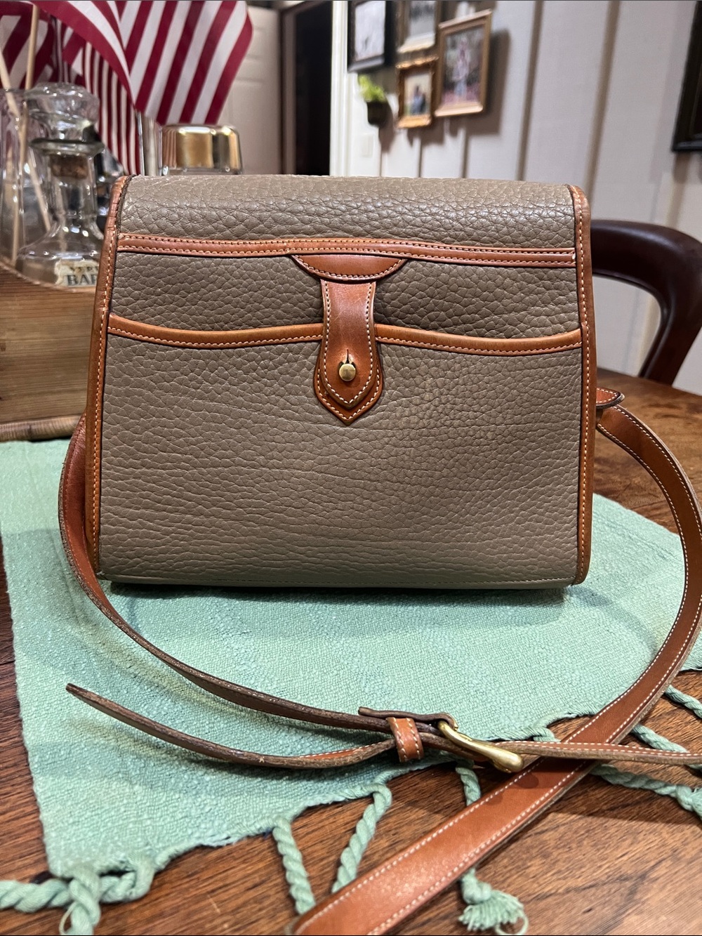Dooney & Bourke Vintage Essex Pebble Leather Crossbody - Picture 6 of 14